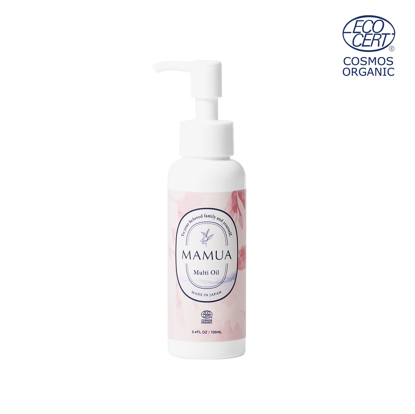 MAMUA (マムア)出産祝い・出産準備ギフト3本セット(泡ボディウォッシュ 300mL + ボディミルク 150mL + マルチオイル 100 mL)